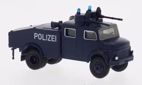 Mercedes-Benz LA1113 Wasserwerfer der Berliner Polizei Modell von Brekina 1:87 eilbote-onlineshop - Agrarfox