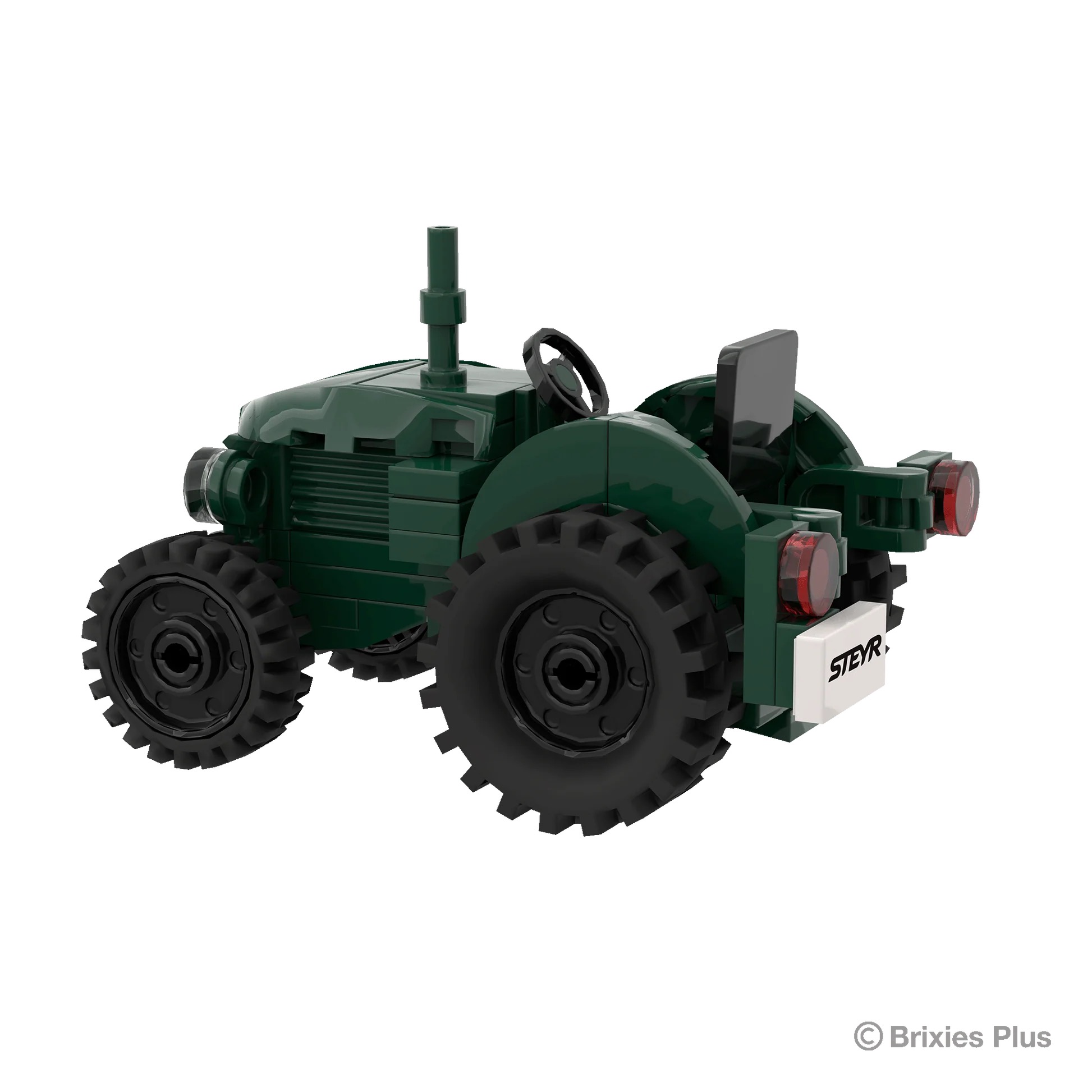 Steyr 180 BRIXIES Plus Klemmbausteine Modell von Brixies Plus 1:32