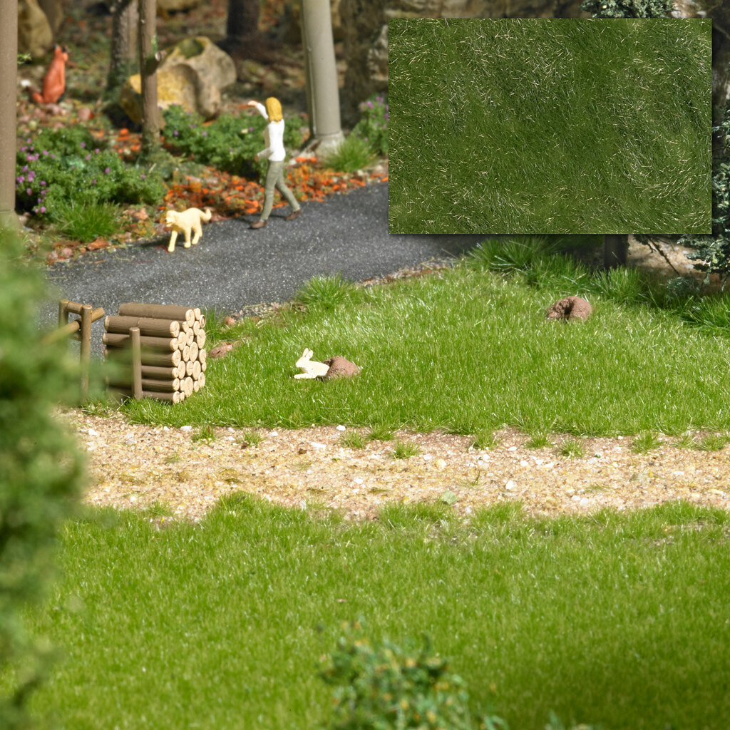 Grasfasern Spätsommer 4.5 mm Modell von Busch 1:87