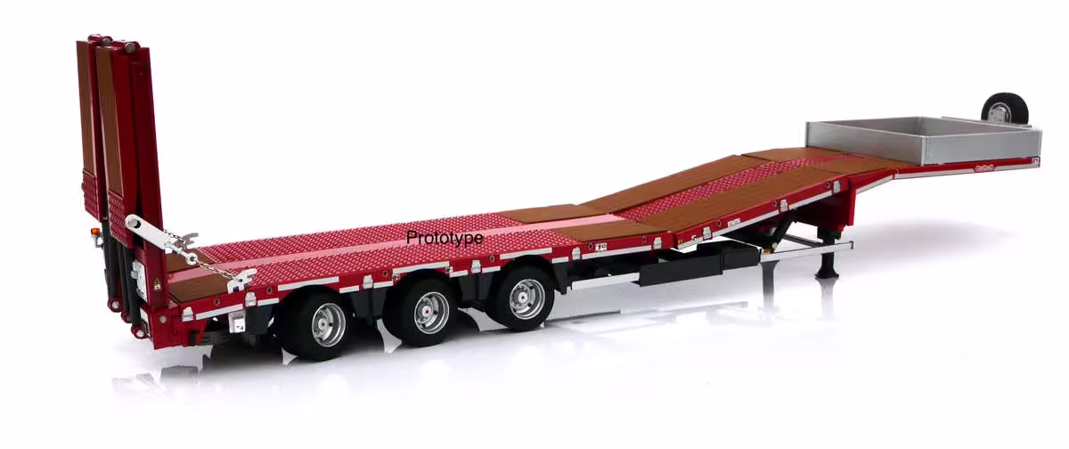 Nooteboom MCOS 48-03 Holzauflieger rot für Sattelschlepper von Marge Modell von MarGe Models 1:32 eilbote-onlineshop - Agrarfox