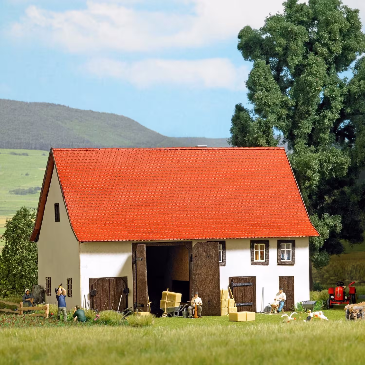 Kleinbauernhaus Modell von Busch 1:87 eilbote-onlineshop - Agrarfox