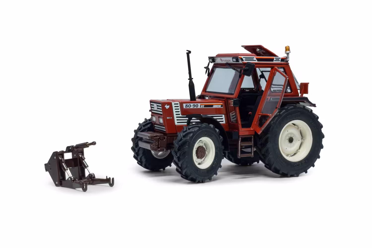Fiat 80-90 supercomfort Kabine 4WD lepre e Hi-Lo Modell von Ros 1:32 eilbote-onlineshop - Agrarfox