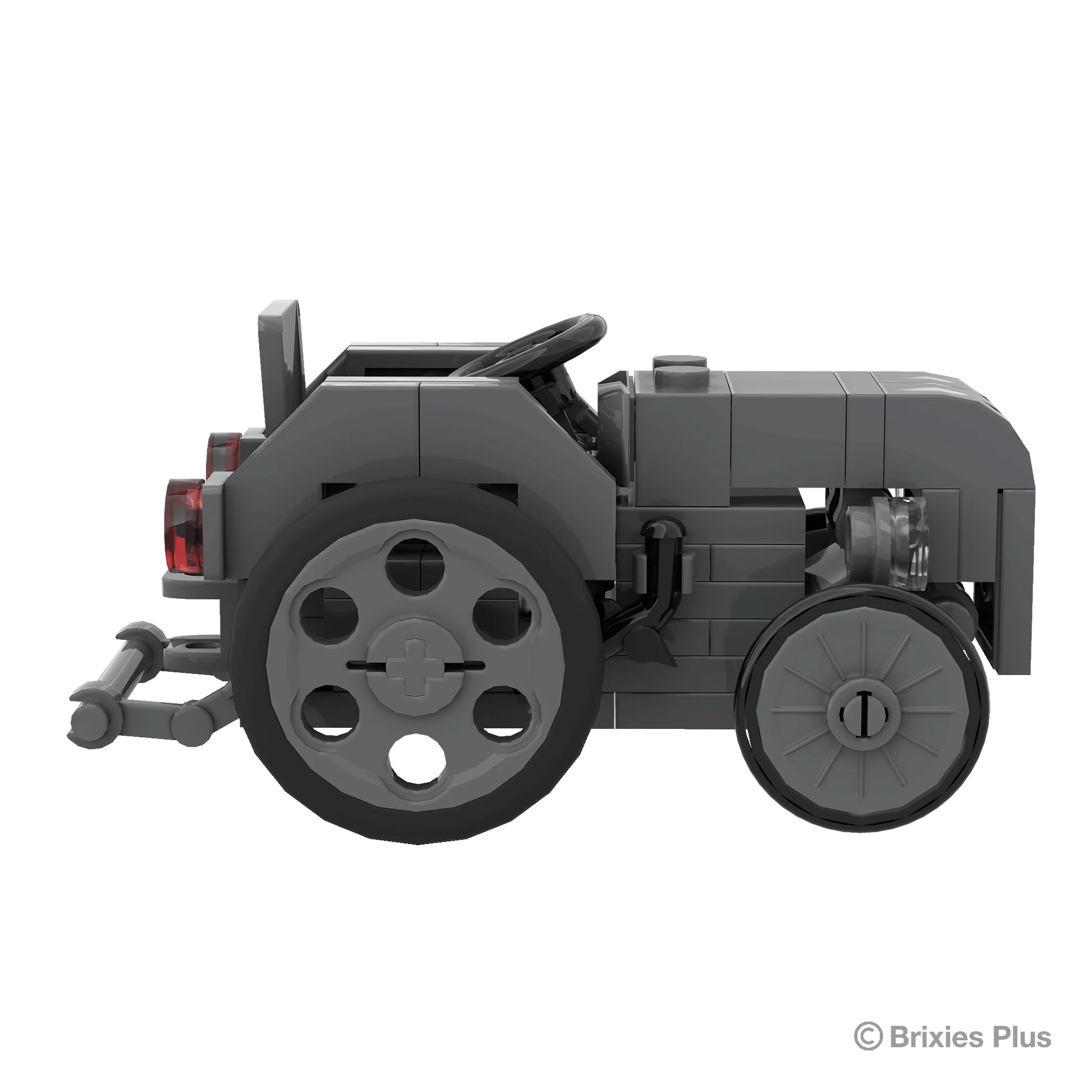 Massey Ferguson TEA 20 BRIXIES Plus mini Klemmbausteine  Modell von Brixies Plus 1:32