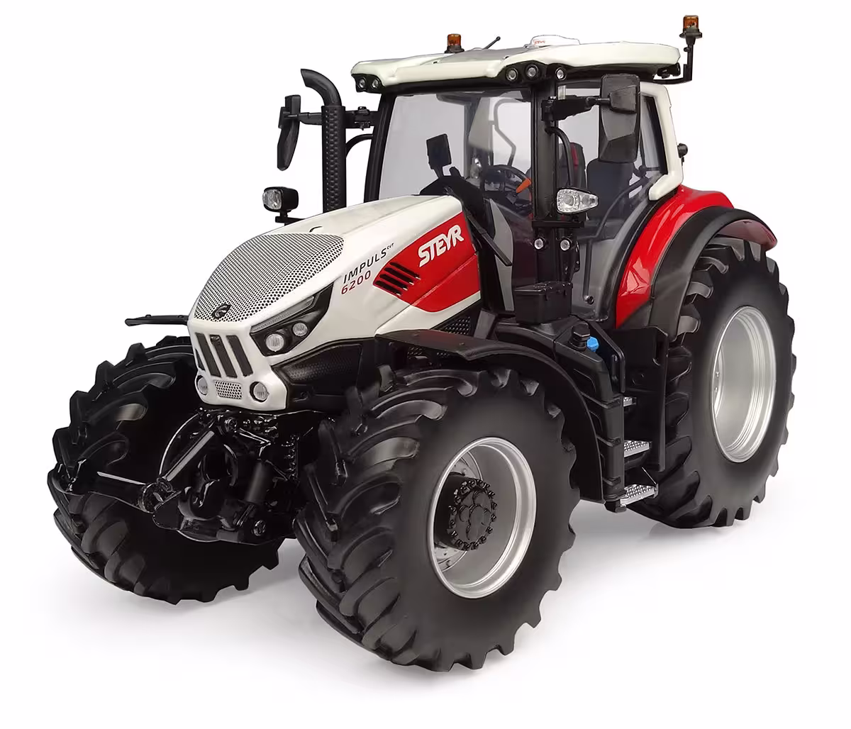 MA76593-1 Artikelname: Steyr 6200 Impuls CVT (2026) Originalhersteller: Steyr Modelltyp: 6200 Impuls von Universal Hobbies im Maßstab: 1:32 Hersteller-Nr: UH6812