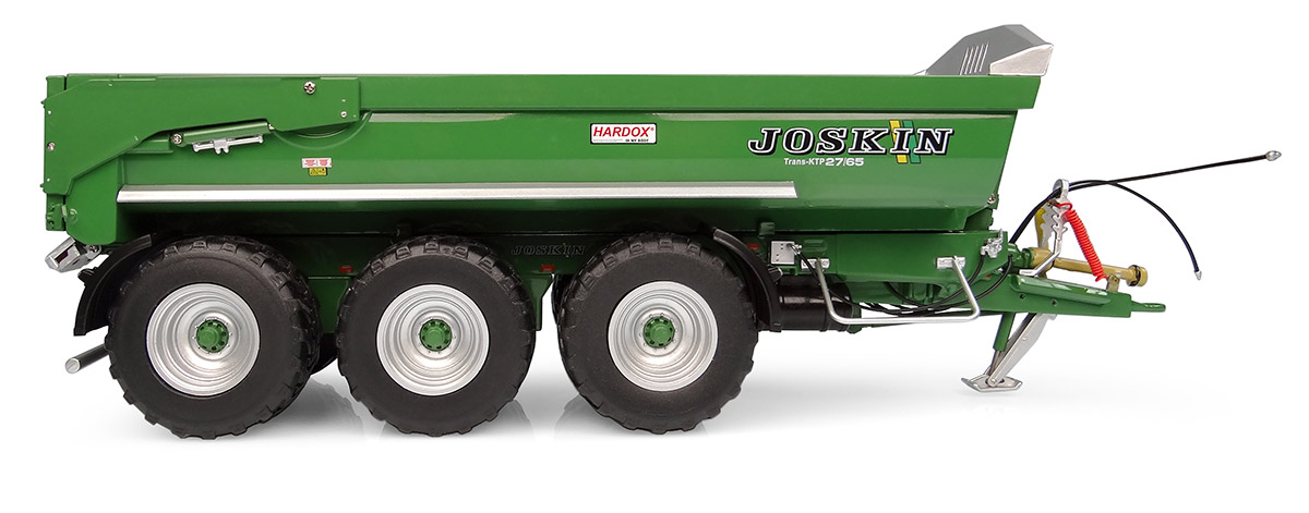 Joskin Trans-KTP 27/65 TRM Kipper grün Lim. Edt. Modell von Universal Hobbies 1:32