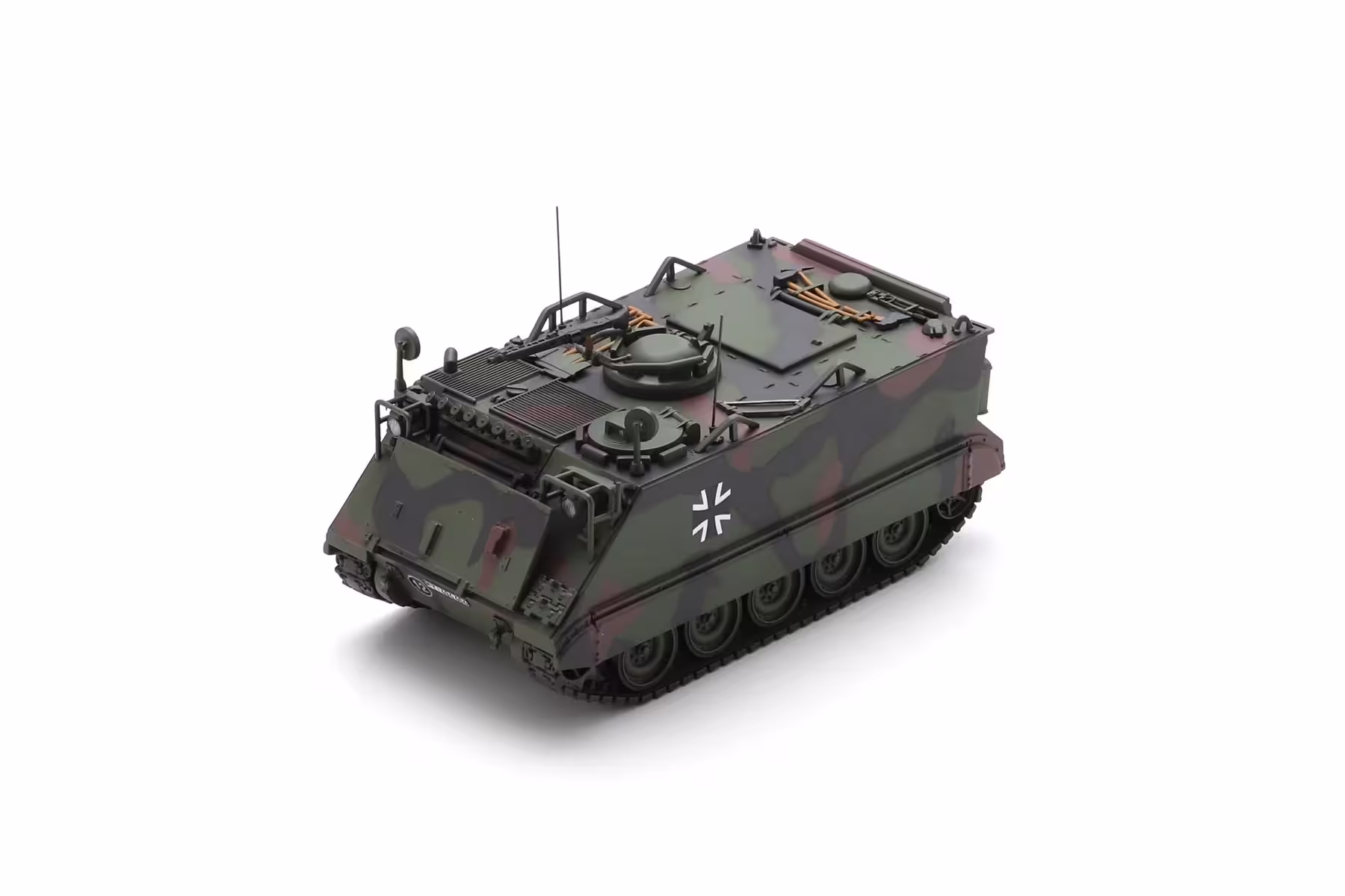MA76067-1 Artikelname: Panzer M113 Bundeswehr camouflage Originalhersteller:  von Schuco im Maßstab: 1:35 Hersteller-Nr: 35U00010