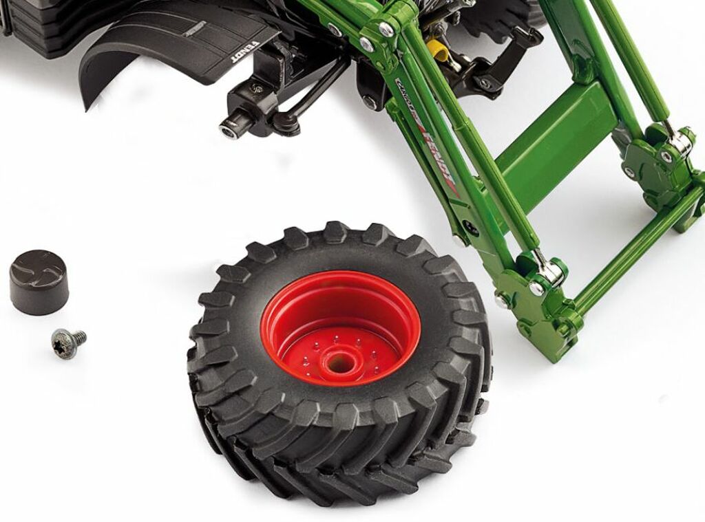 Fendt 724 Vario Gen.7 mit Frontlader Modell von WIKING 1:32
