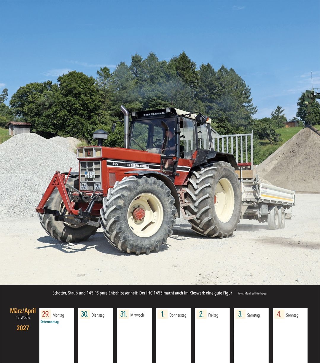 IHC Traktoren Wochenkalender 2027