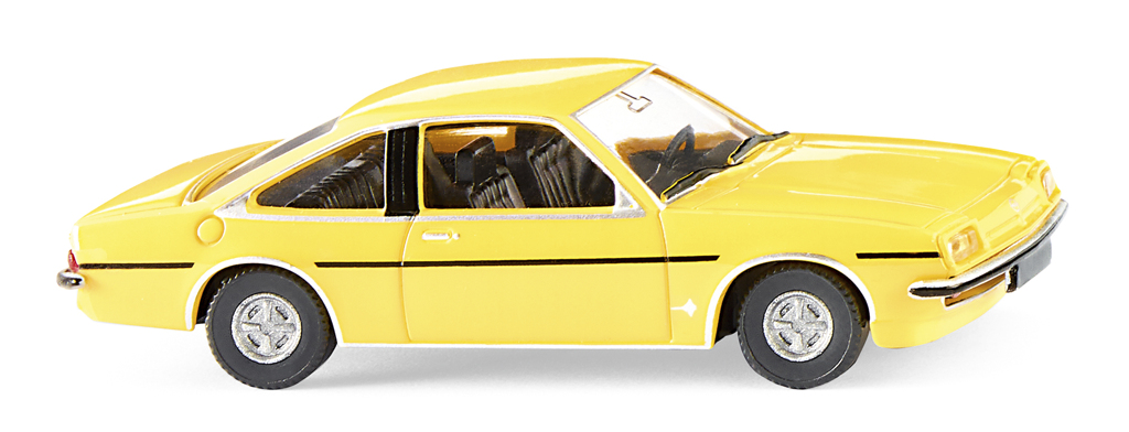 Opel Manta B gelb Modell von WIKING 1:87