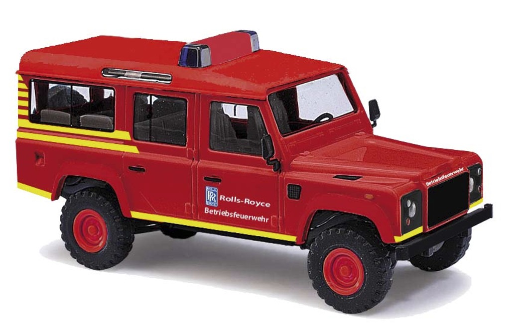 Land Rover Defender Baujahr 1983 Modell von Busch 1:87