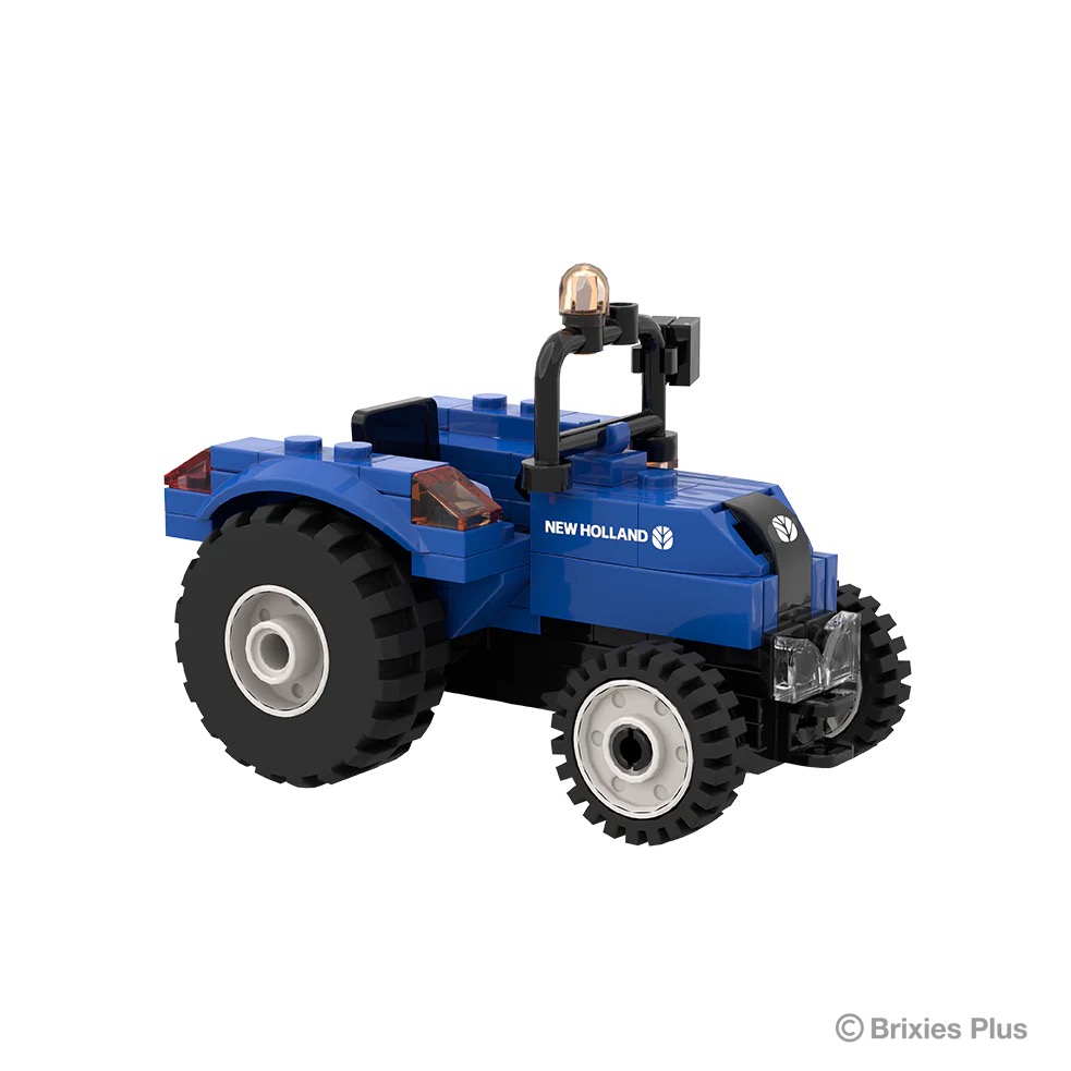 New Holland T3F BRIXIES Plus Klemmbausteine Modell von Brixies Plus 1:32