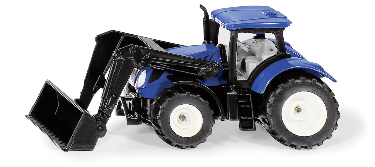 New Holland mit Frontlader Modell von Siku 