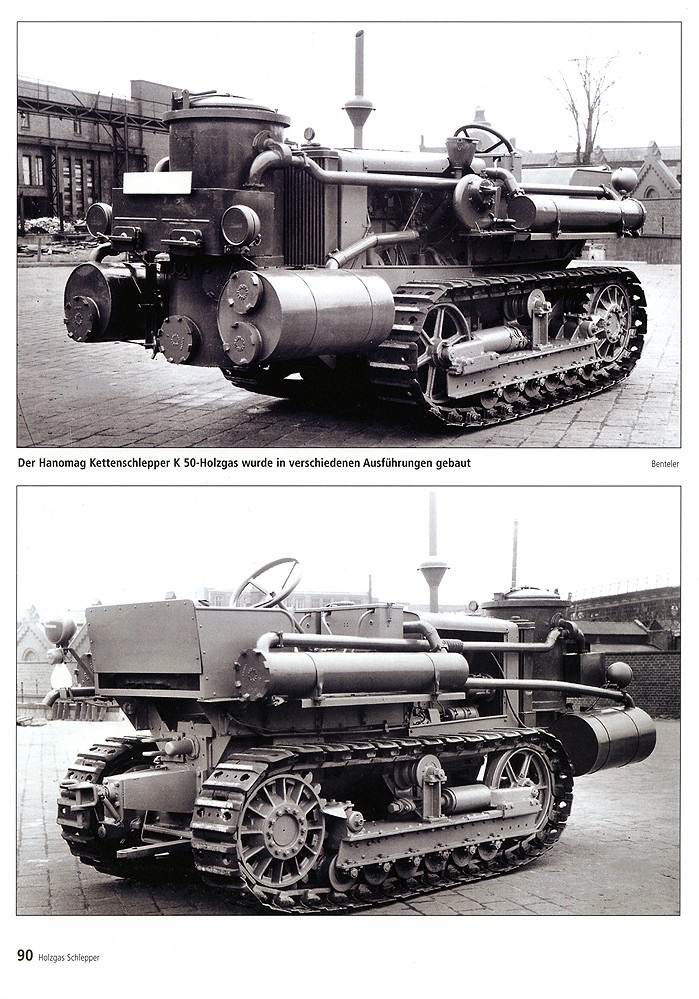 Holzgasschlepper