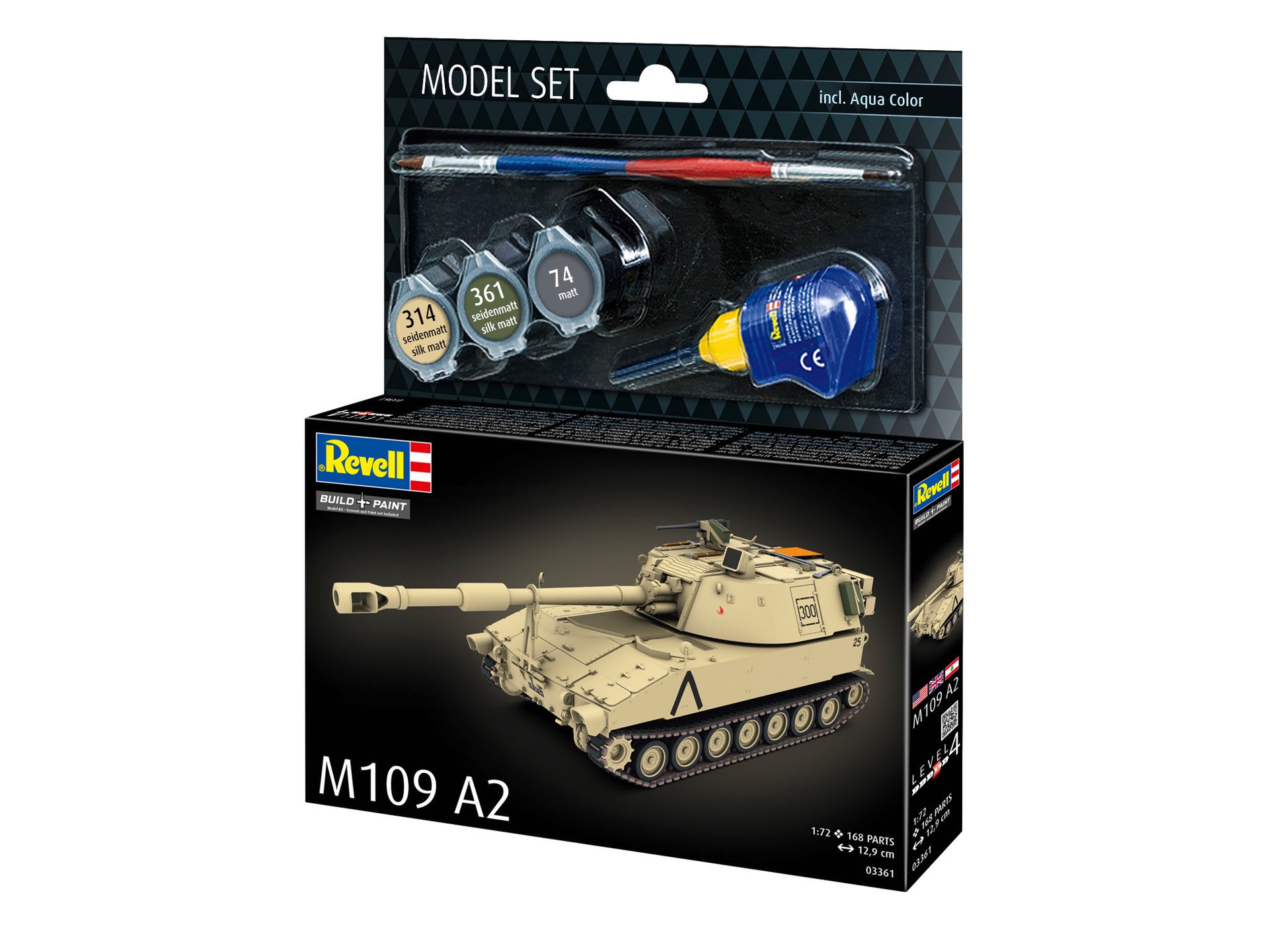 Panzerhaubitze M109 A2 Modell von Revell 1:72