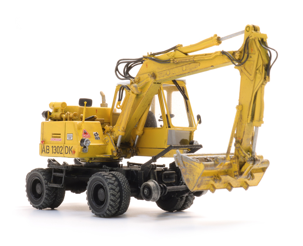 Atlas 1302 DKZW Zweiwegebagger Bausatz Modell von Artitec 1:87