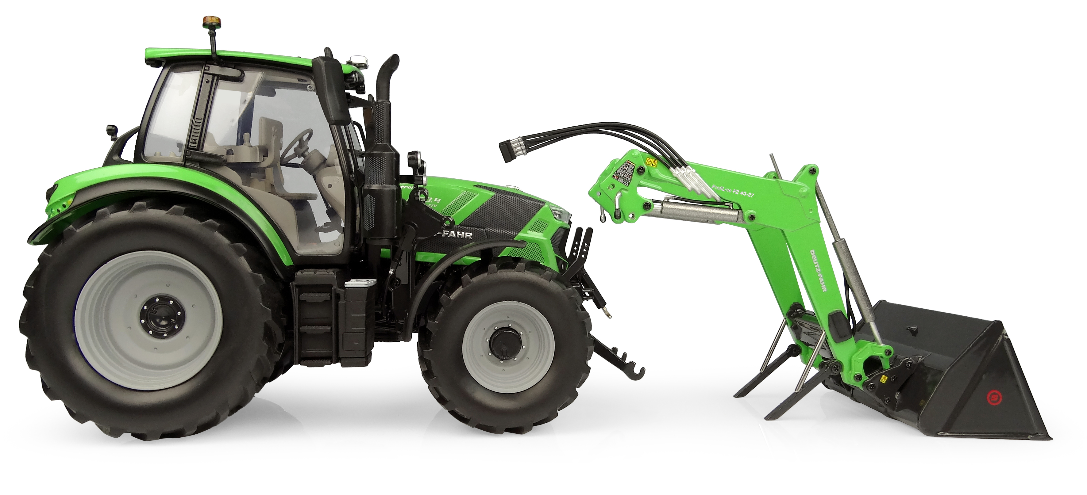 Deutz-Fahr 6150.4 TTV mit Stoll FZ 43-27 Frontlader Modell von Universal Hobbies 1:32