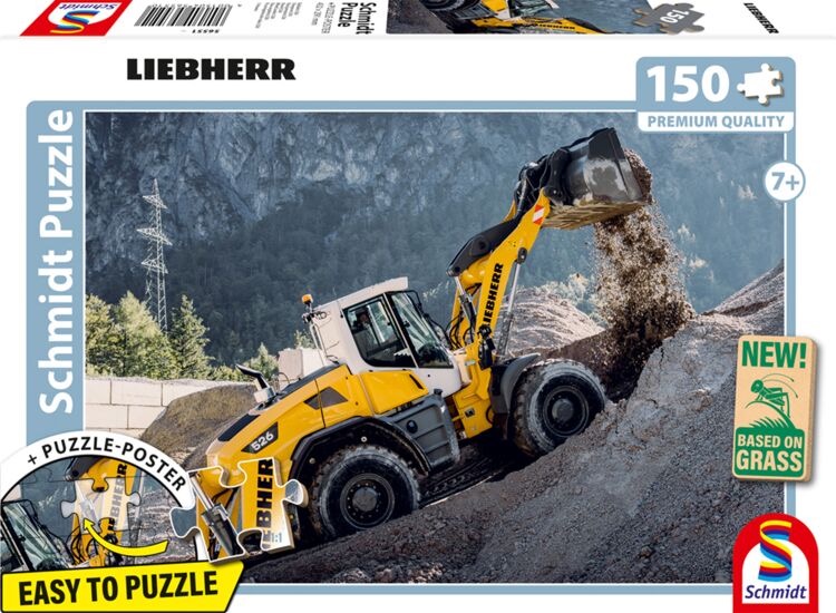 Radlader L526 Puzzle Liebherr 150 Teile