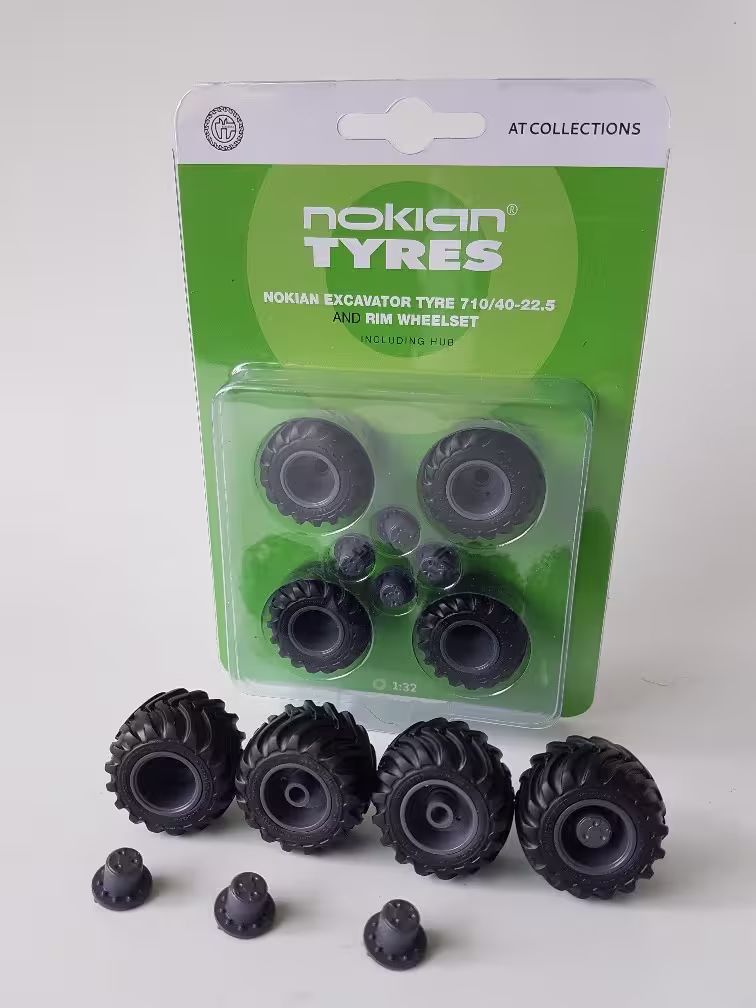 Nokian 710/40-22.5 Räderset 4 Stück Modell von AT Collections 1:32 eilbote-onlineshop - Agrarfox