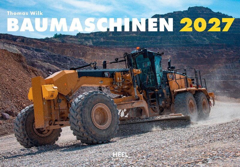 Baumaschinen Monatskalender 2027