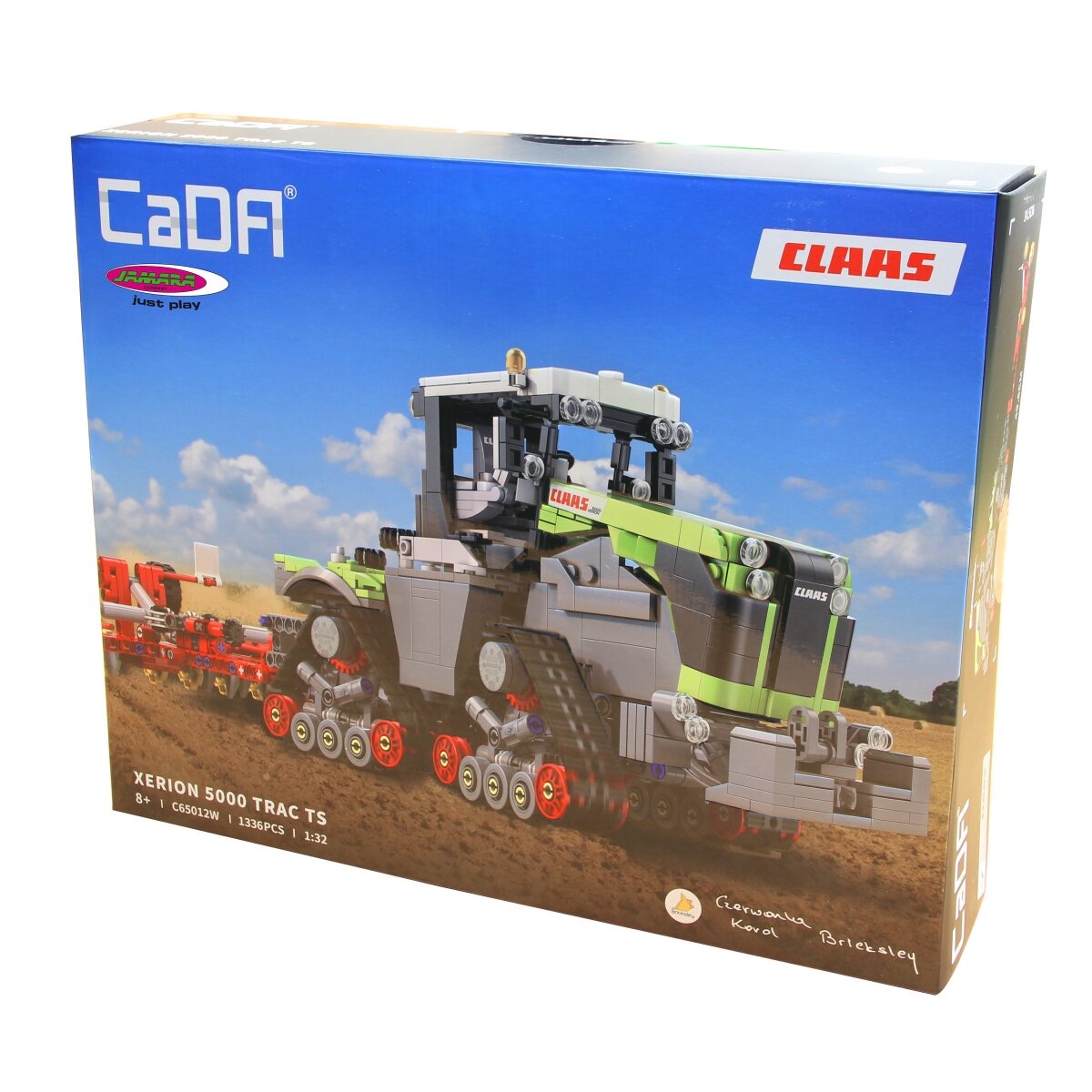 Claas Xerion 5000 Trac TS 1:32 CaDa Bricks Klemmbausteine