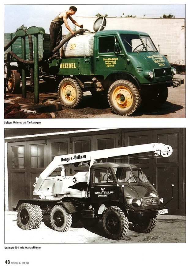 Unimog & MB-trac Chronik