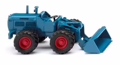 MA76081-1 Artikelname: Radlader (Hanomag) - azurblau Originalhersteller: Hanomag von Wiking im Maßstab: 1:87 Hersteller-Nr: 065111
