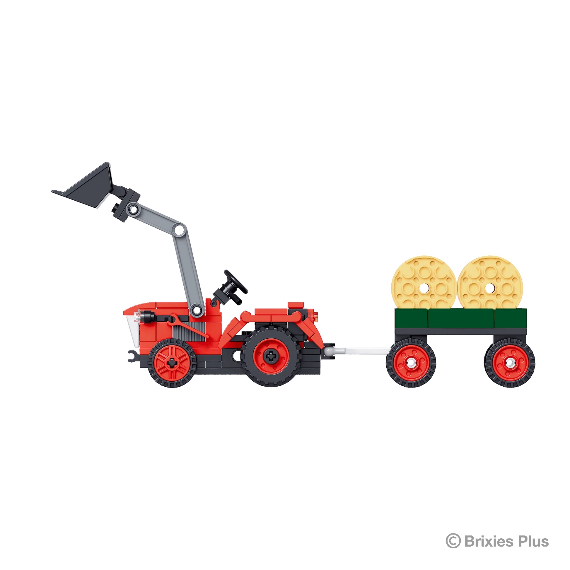 BRIXIES Plus Traktor Rot Modell von Brixies Plus 