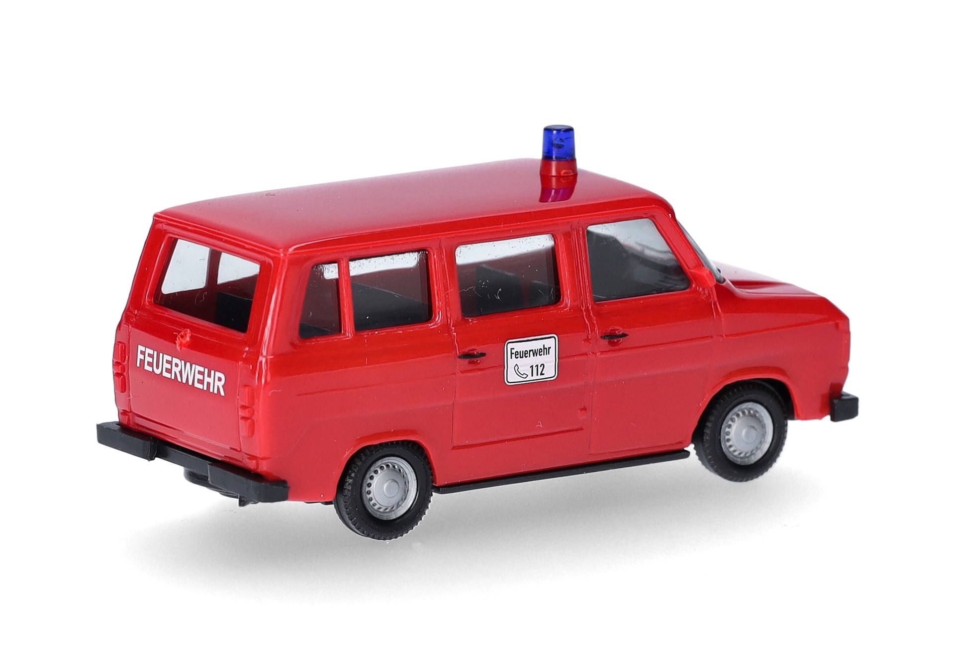 Ford Transit Feuerwehr Modell von  1:87