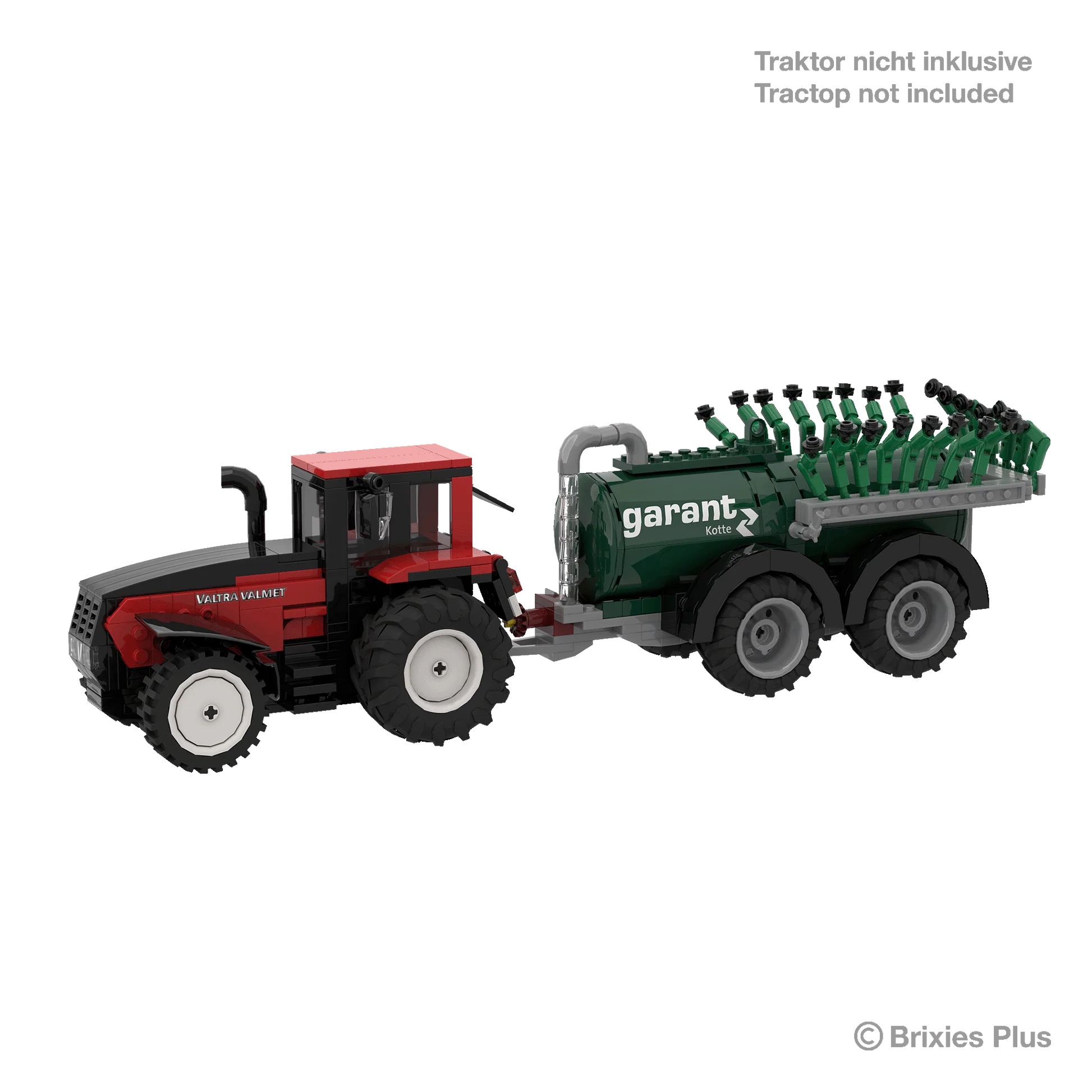 BRIXIES Plus Garant Kotte Vakuumfass Modell von Brixies Plus 1:32