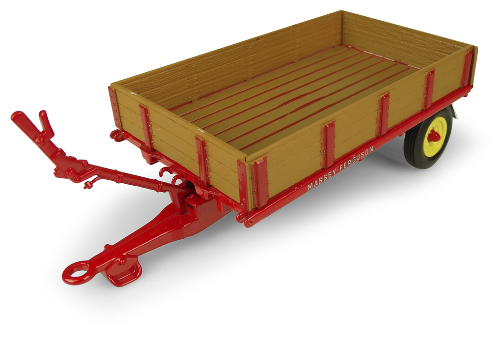 Massey Ferguson 3T Einachs-Kippanhänger Modell von Universal Hobbies 1:32
