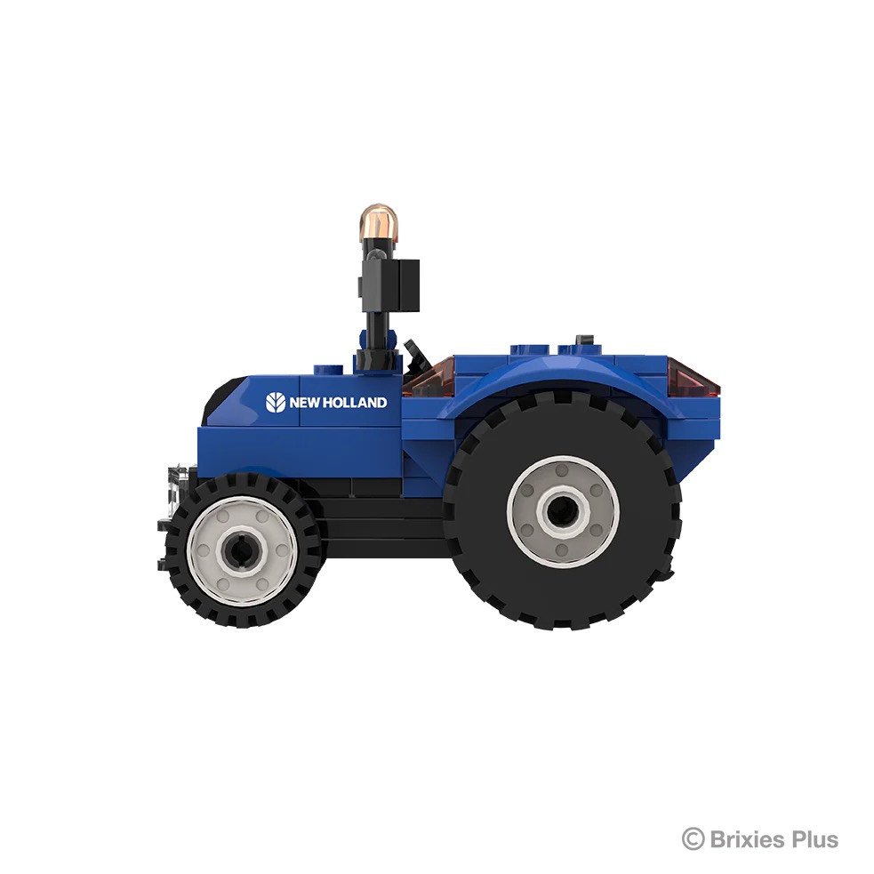New Holland T3F BRIXIES Plus Klemmbausteine Modell von Brixies Plus 1:32