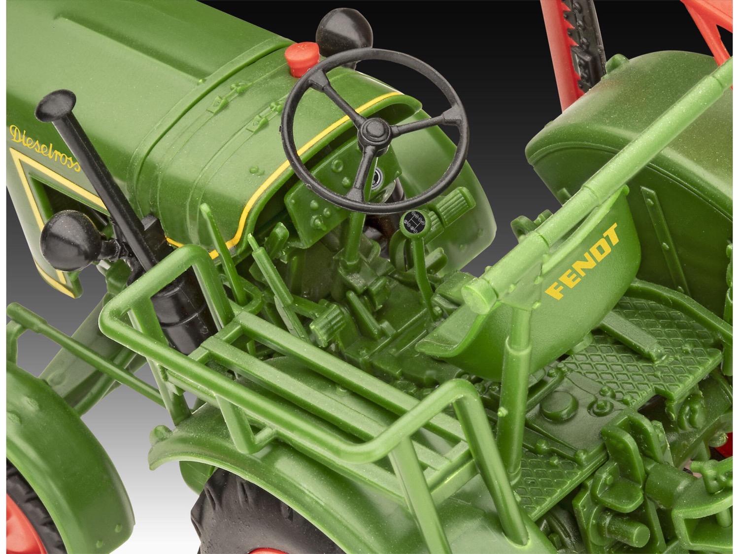 Fendt F20 Dieselroß Traktor Click System Revell Bausatz zum Zusammenstecken Modell von Revell 1:24