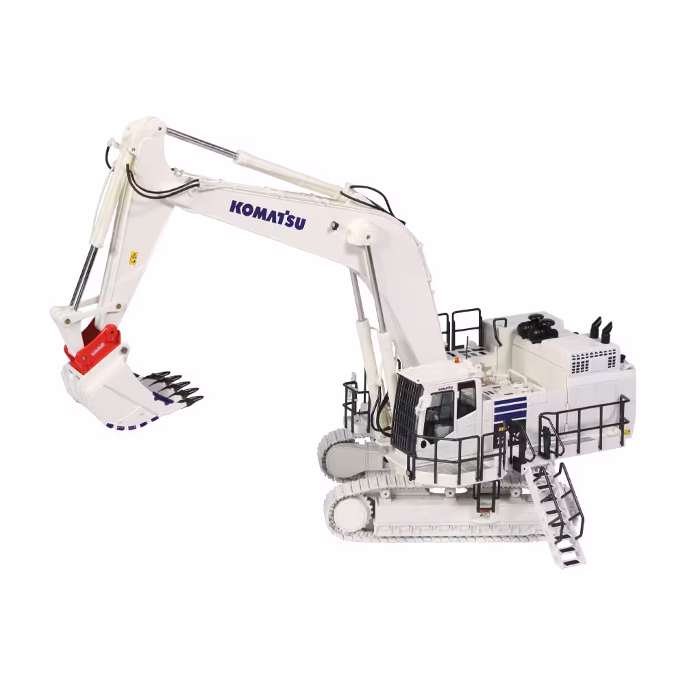 Komatsu PC1250 Bagger mit Lehnhoff Schnellwechsler Modell von NZG 1:50 eilbote-onlineshop - Agrarfox