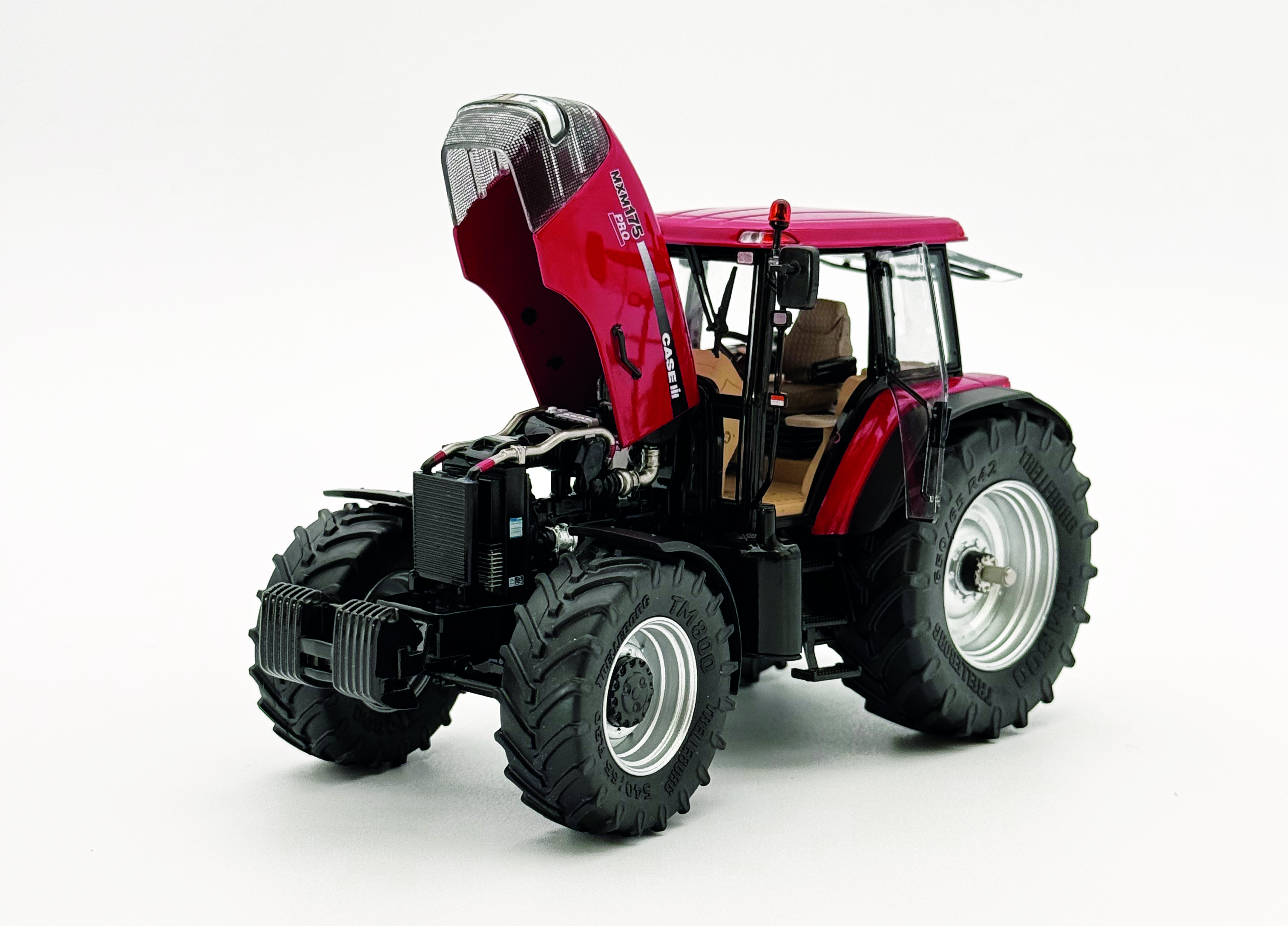 Case MXM 175 PRO mit Frontgewicht Modell von Ros 1:32