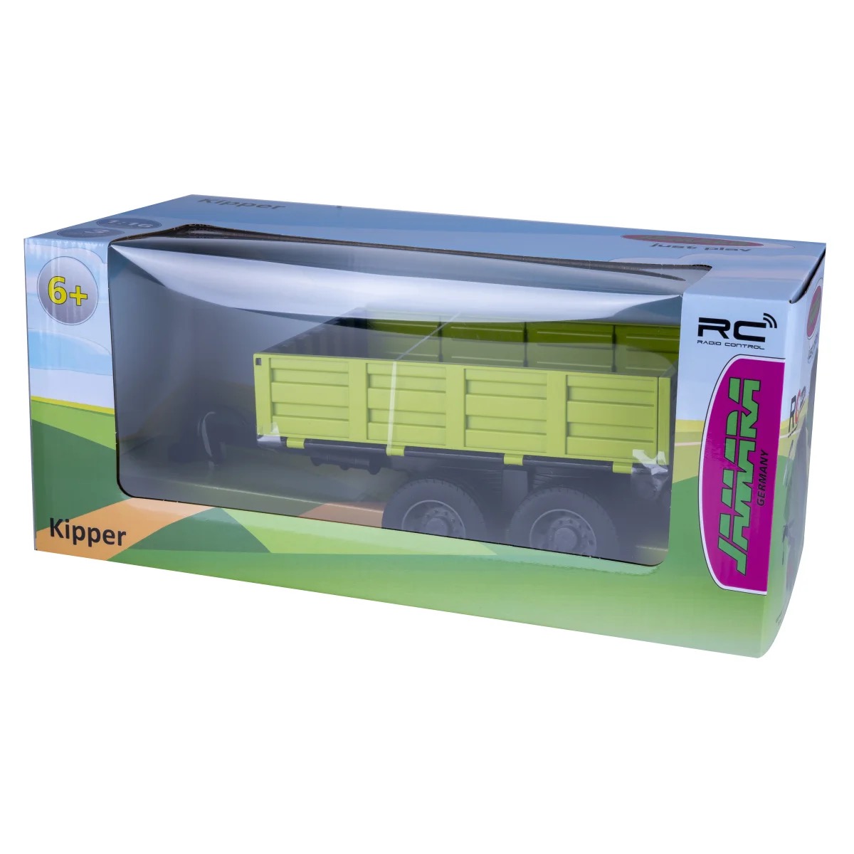 Kipper hellgrün für RC-Traktor 1:16