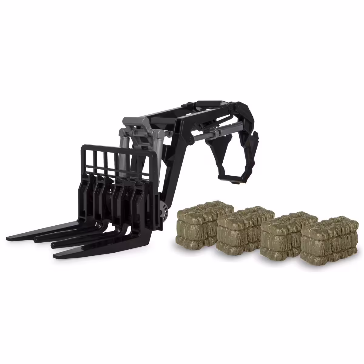 Frontlader mit Gabel inkl. Palette und 4 Heuballen Modell von Jamara 1:24 eilbote-onlineshop - Agrarfox