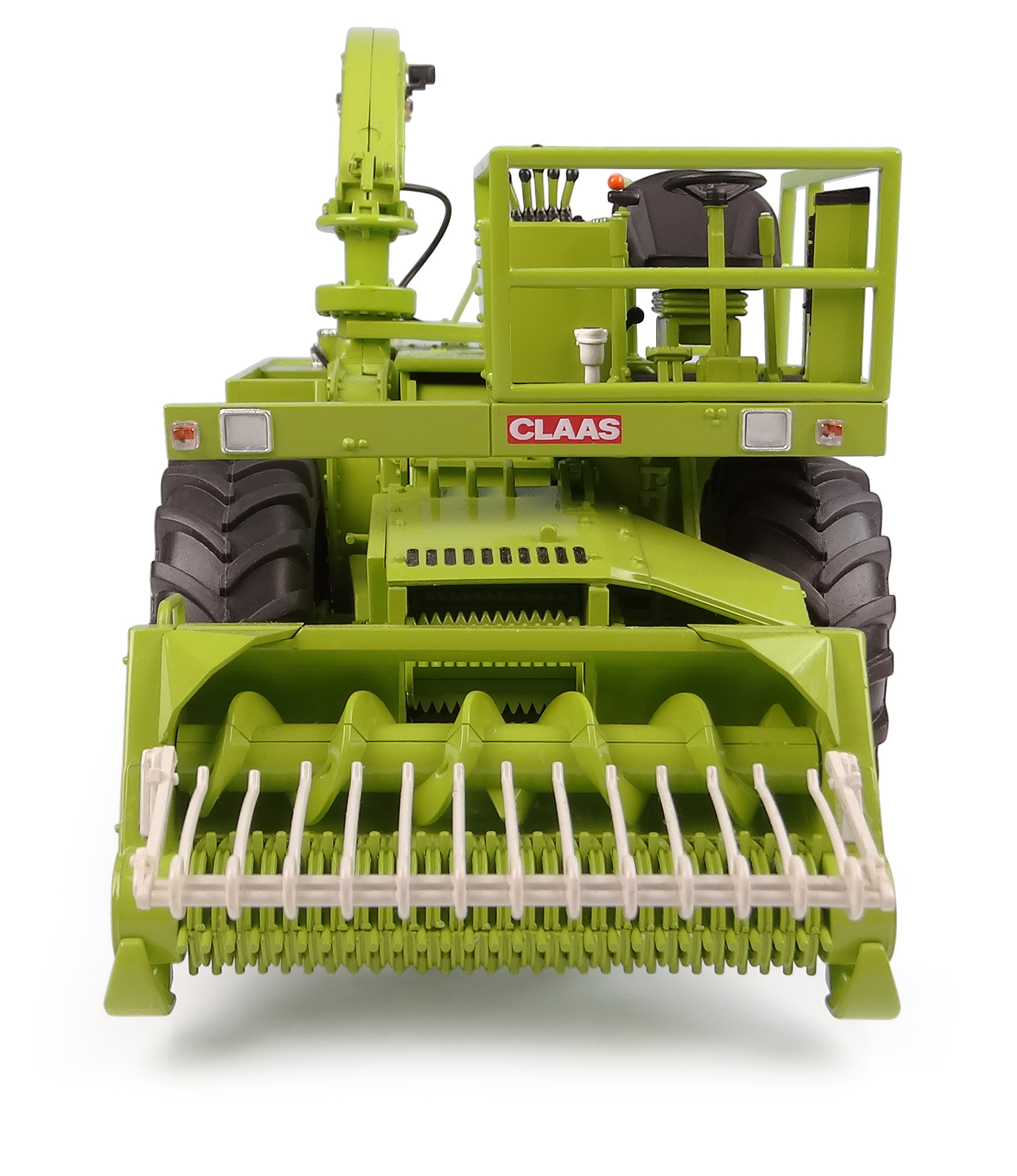 Claas Jaguar 80 SF mit Pick up Modell von Universal Hobbies 1:32