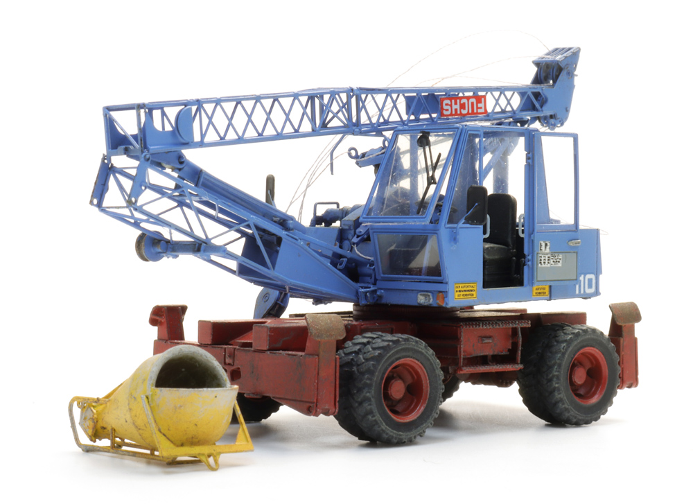 Fuchs 110 Kran Bausatz Modell von Artitec 1:87