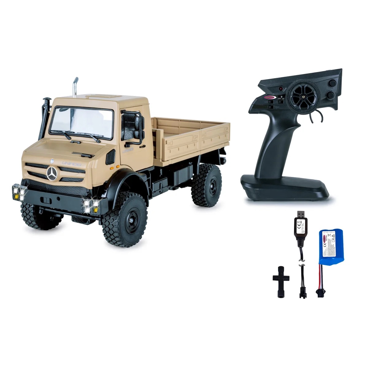 Mercedes-Benz Unimog U5023 1:14 beige 2.4GHz