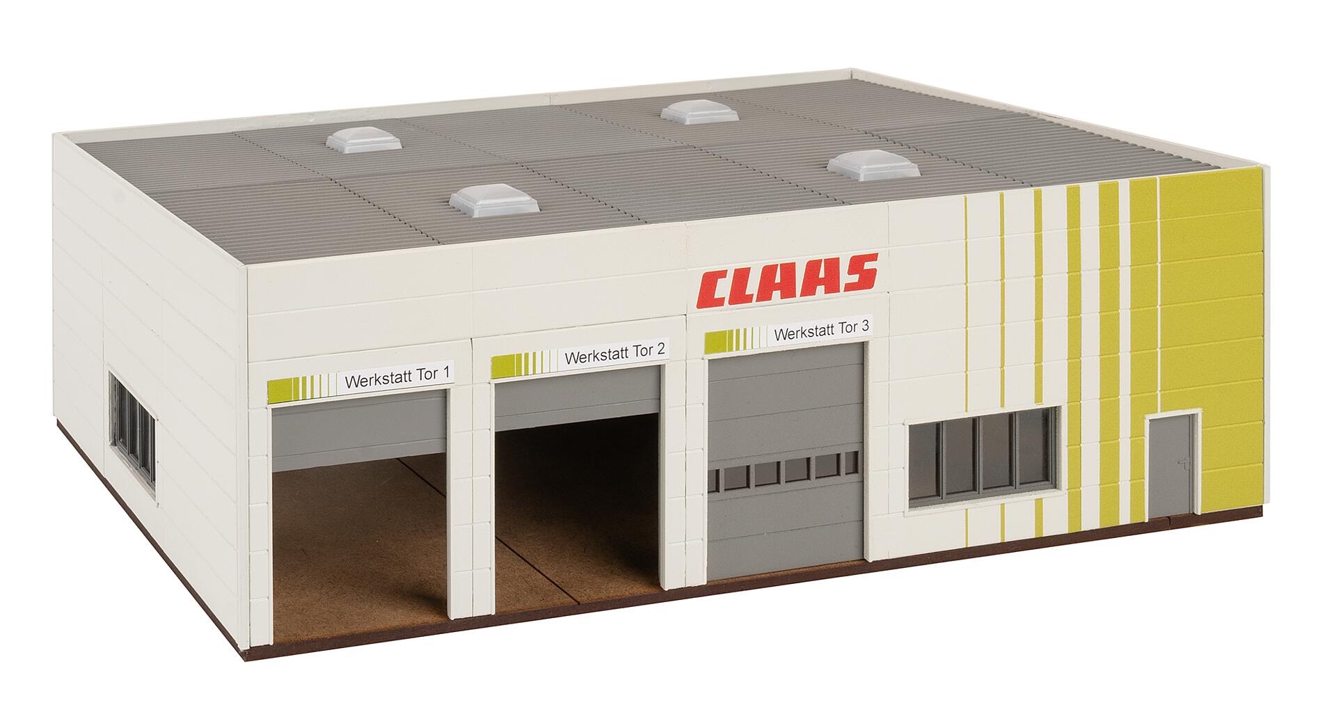 Landmaschinenwerkstatt Claas Modell von Faller 1:87