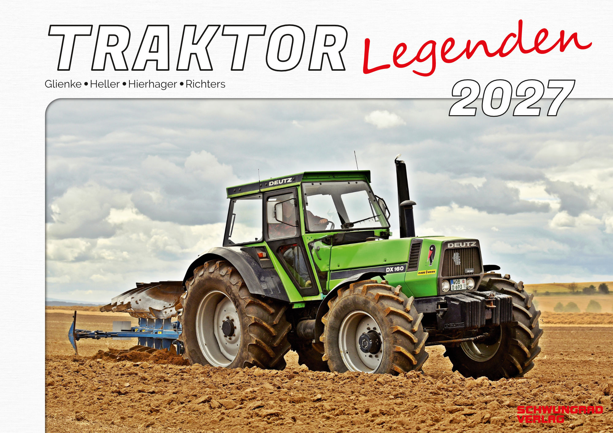 DA76980-1 Artikelname: Traktor Legenden Monatskalender 2027 Originalhersteller:
