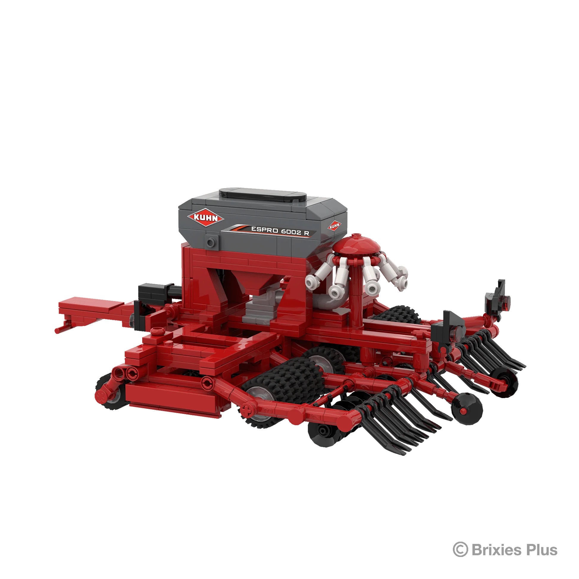 BRIXIES Plus Kuhn Espro 6002 R trailed seeder Modell von Brixies Plus 1:32