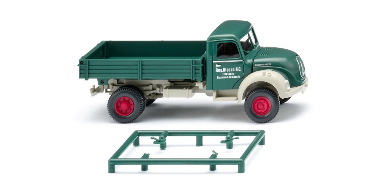 Pritschenkipper (Magirus) "Aug. Alborn" Modell von Wiking 1:87