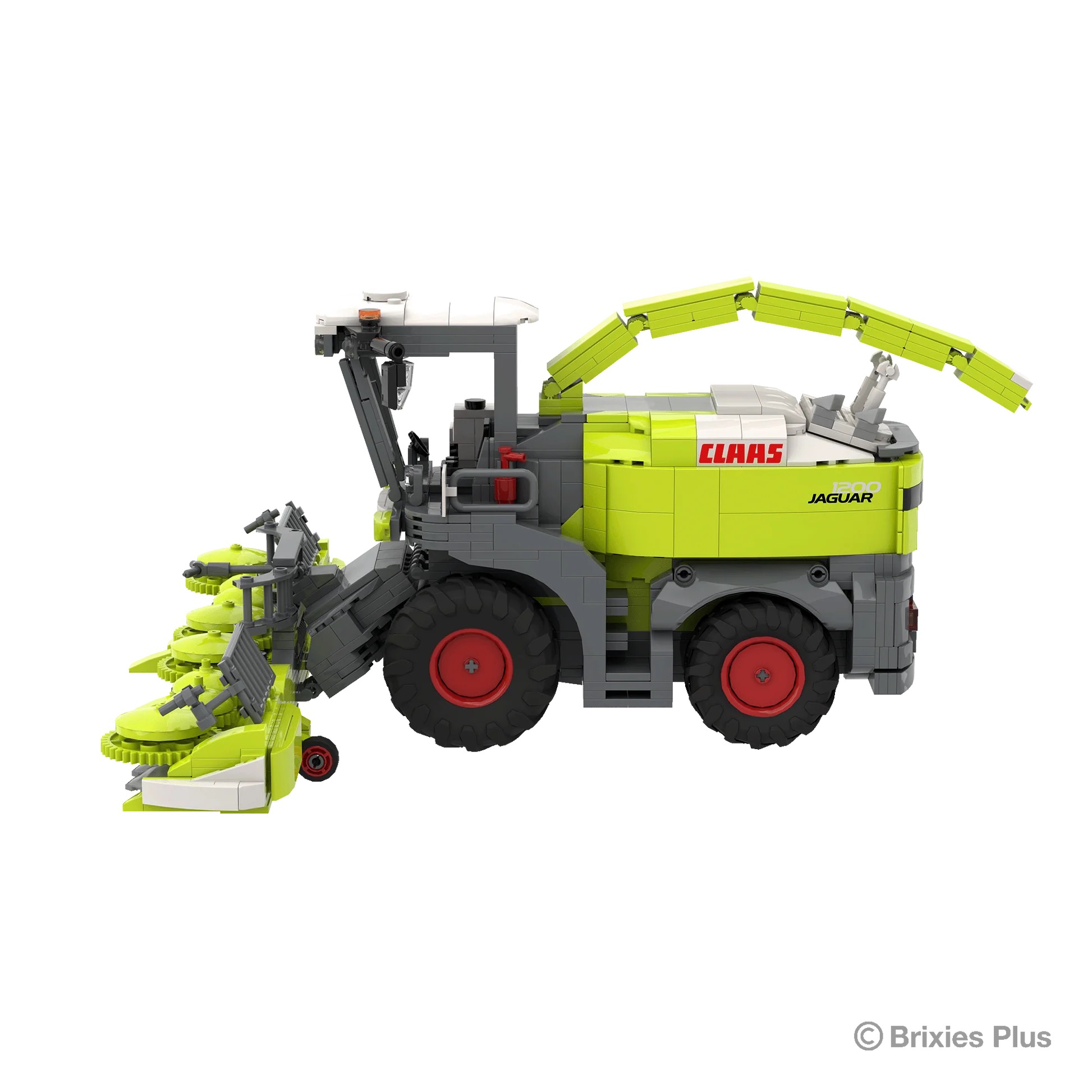 BRIXIES Plus Claas Jaguar 1200 Modell von Brixies Plus 1:32