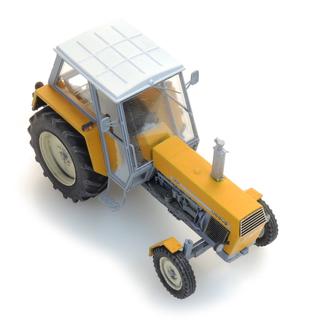 Ursus 1201 Traktor gelb Modell von Artitec 1:87