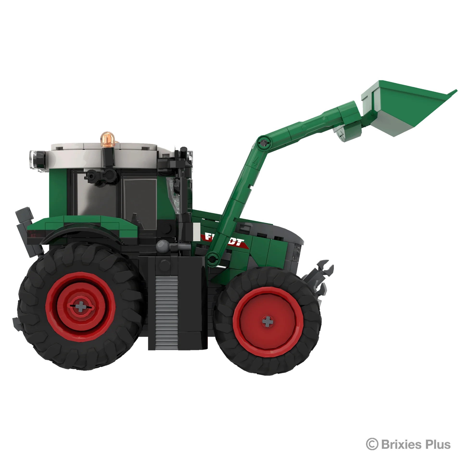 BRIXIES Plus Fendt Vario mit Frontlader Modell von Brixies Plus 1:32