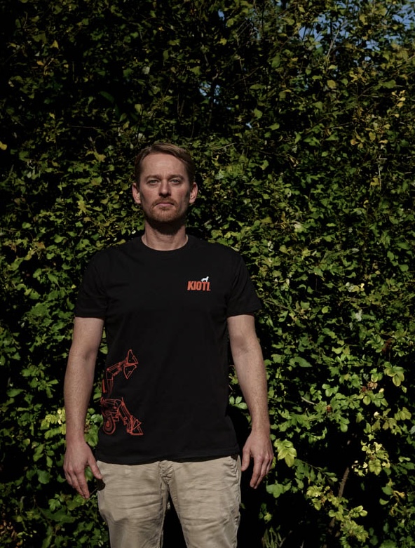 KIOTI T-Shirt Traktor schwarz