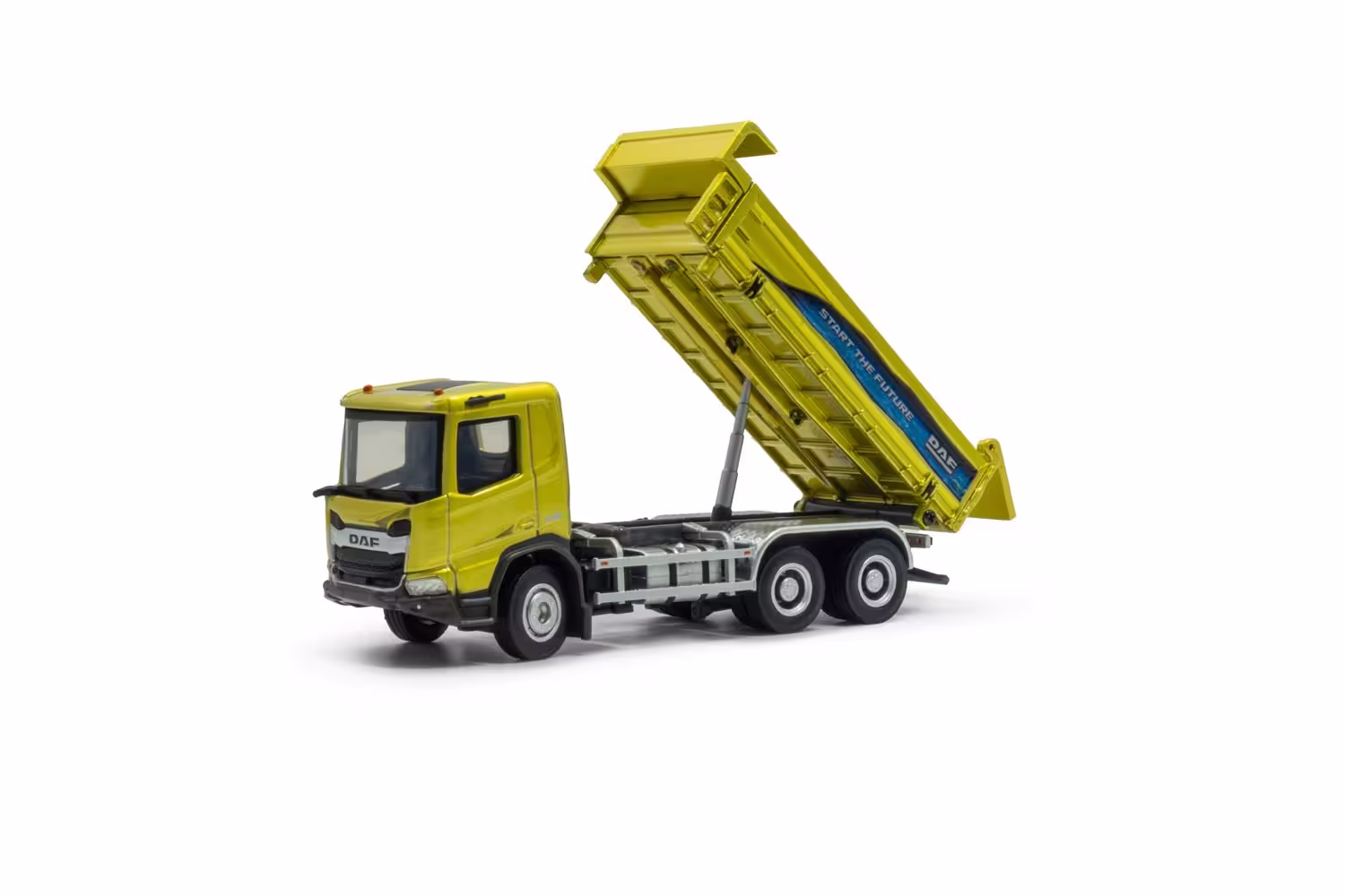 DAF XD Kipper Tuscan Yellow  Modell von Hop 1:87 eilbote-onlineshop - Agrarfox