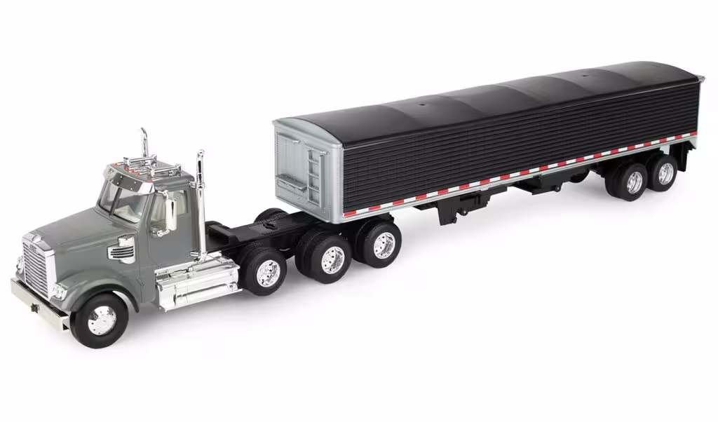 Freightliner 122SD Sattelzug mit Getreideanhänger-1