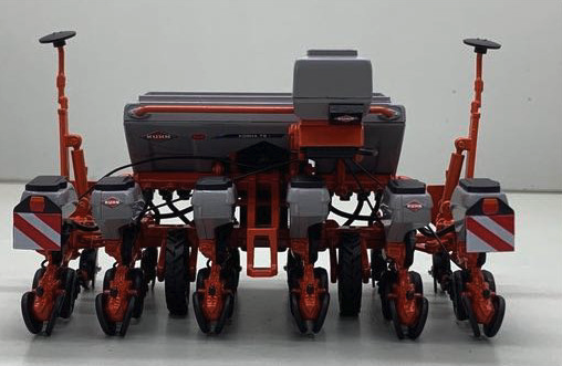 Kuhn Kosma TS 6-reihig mit Tank grau Einzelkornsämaschine Modell von Replicagri 1:32